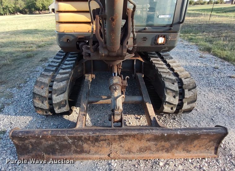 image for item LK9856 2012 Volvo EC55C  mini excavator