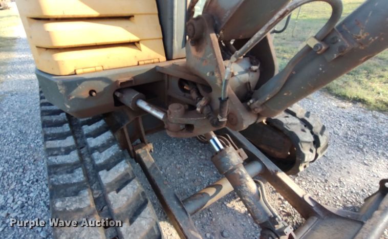 image for item LK9856 2012 Volvo EC55C  mini excavator