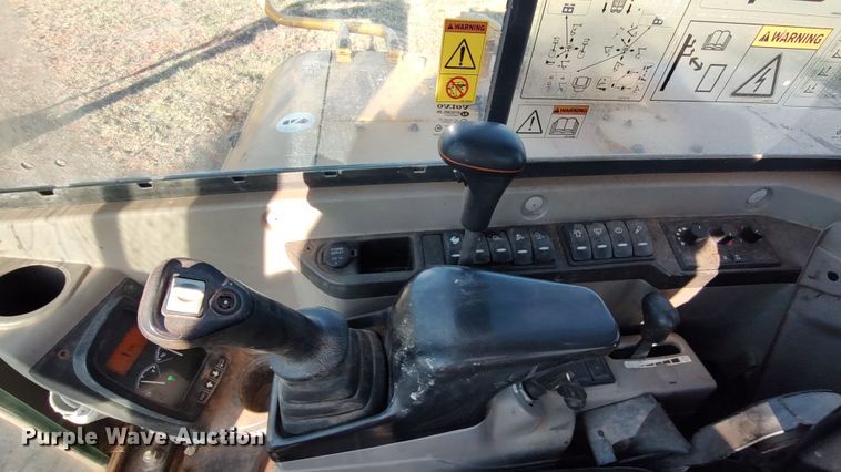 image for item LK9856 2012 Volvo EC55C  mini excavator