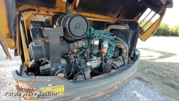 image for item LK9856 2012 Volvo EC55C  mini excavator