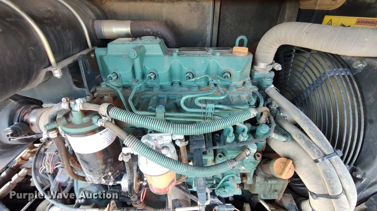 image for item LK9856 2012 Volvo EC55C  mini excavator