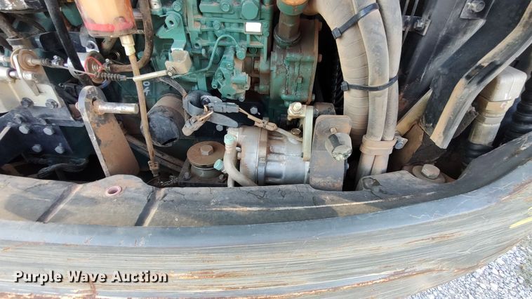 image for item LK9856 2012 Volvo EC55C  mini excavator