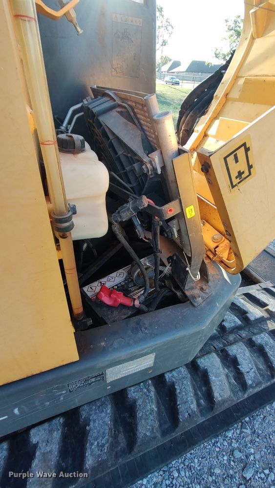 image for item LK9856 2012 Volvo EC55C  mini excavator