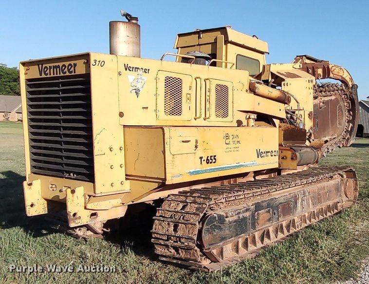 image for item LK9857 1995 Vermeer T655  trencher