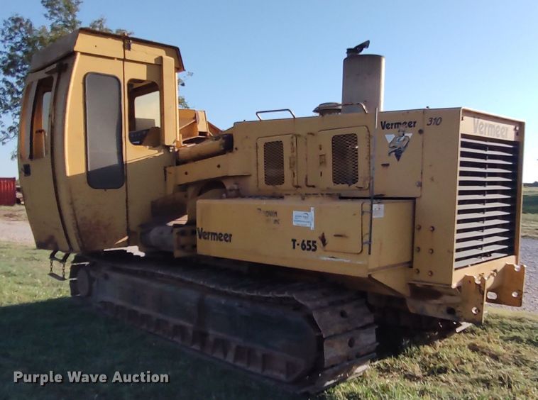 image for item LK9857 1995 Vermeer T655  trencher