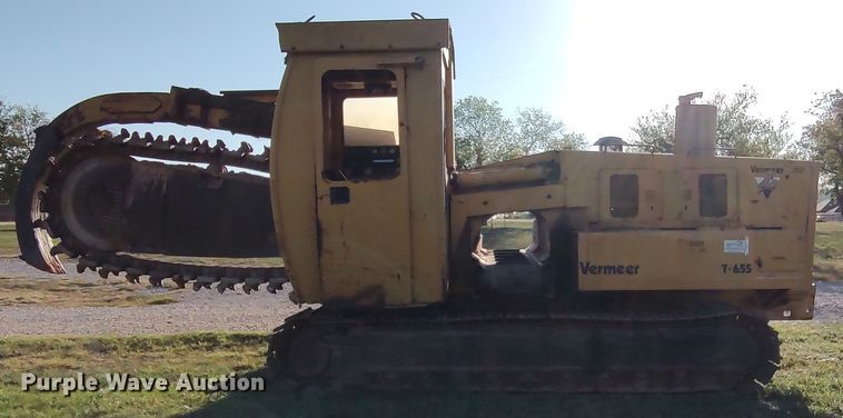 image for item LK9857 1995 Vermeer T655  trencher