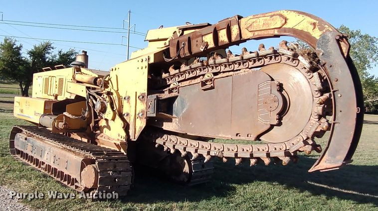image for item LK9857 1995 Vermeer T655  trencher