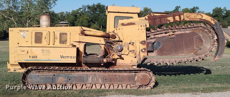 image for item LK9857 1995 Vermeer T655  trencher