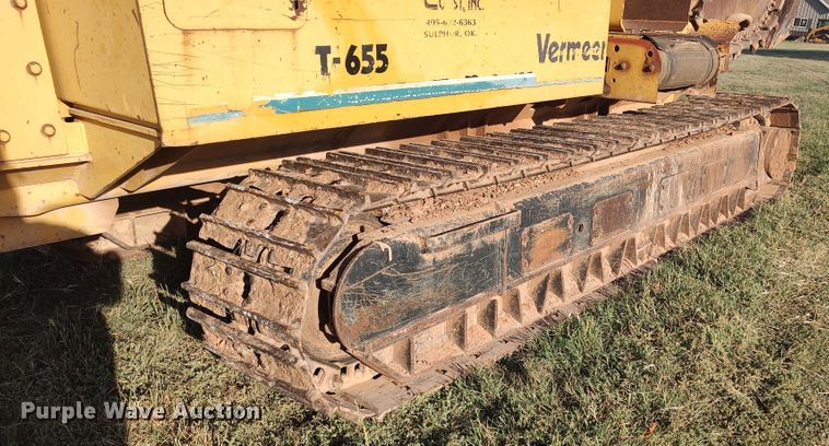 image for item LK9857 1995 Vermeer T655  trencher