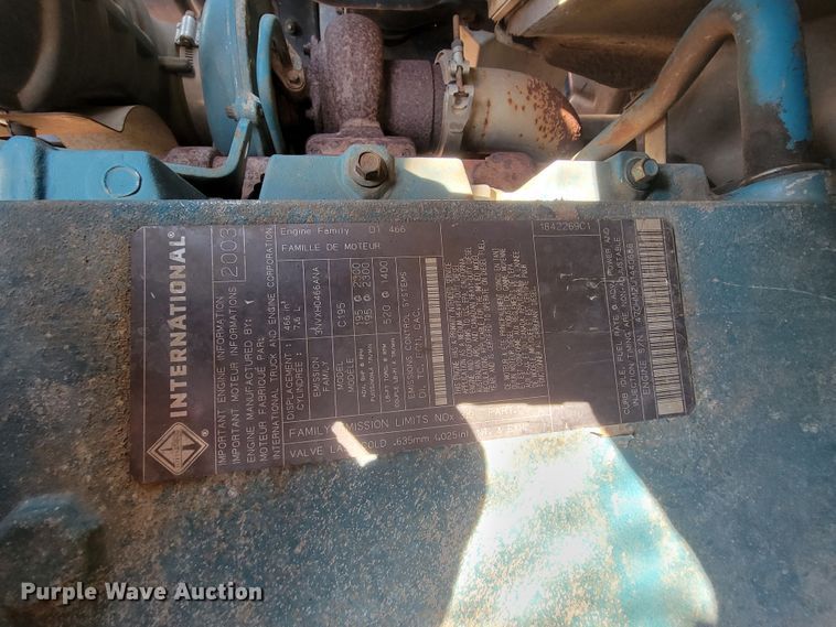 image for item LO9056 2004 International 4300  forestry bucket truck