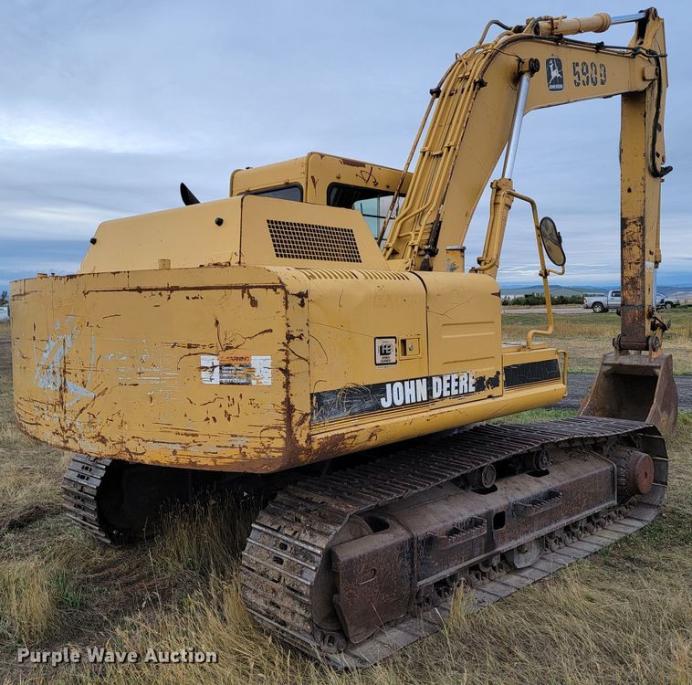 image for item LO9085 1994 John Deere 590D  excavator