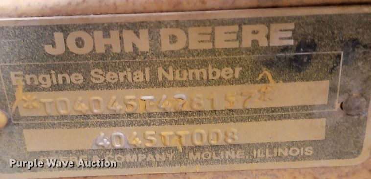 image for item LO9085 1994 John Deere 590D  excavator