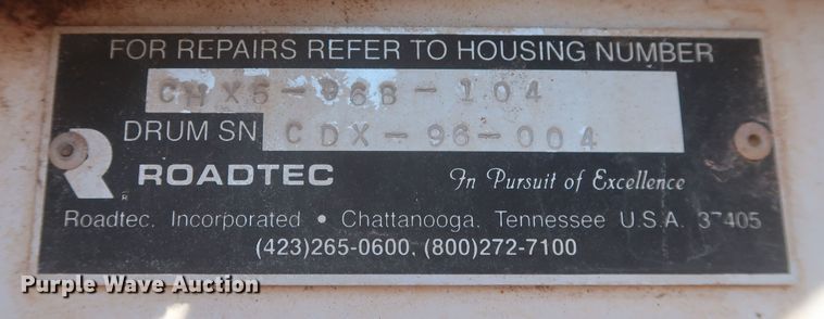 image for item LP9036 2019 Roadtec SX-5E  reclaimer