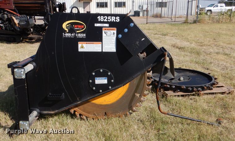 image for item LU9583 Quick Attach 1825RS  skid steer rock saw