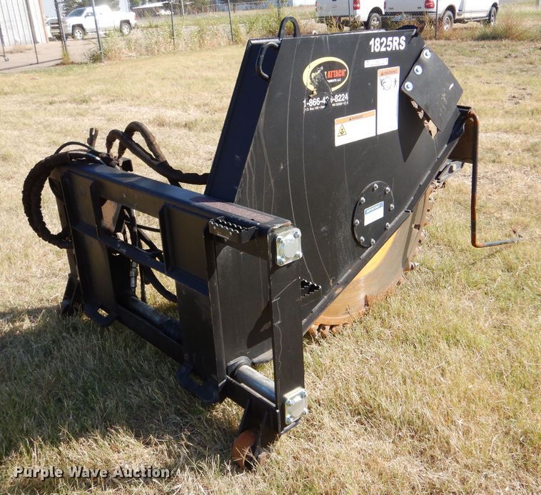 image for item LU9583 Quick Attach 1825RS  skid steer rock saw