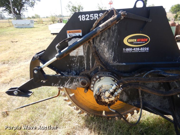 image for item LU9583 Quick Attach 1825RS  skid steer rock saw