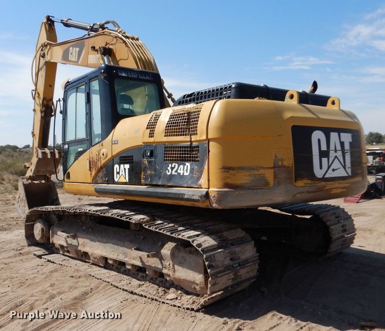 image for item LU9593 2007 Caterpillar 324D L  excavator