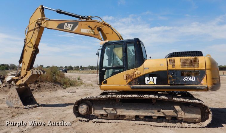 image for item LU9593 2007 Caterpillar 324D L  excavator
