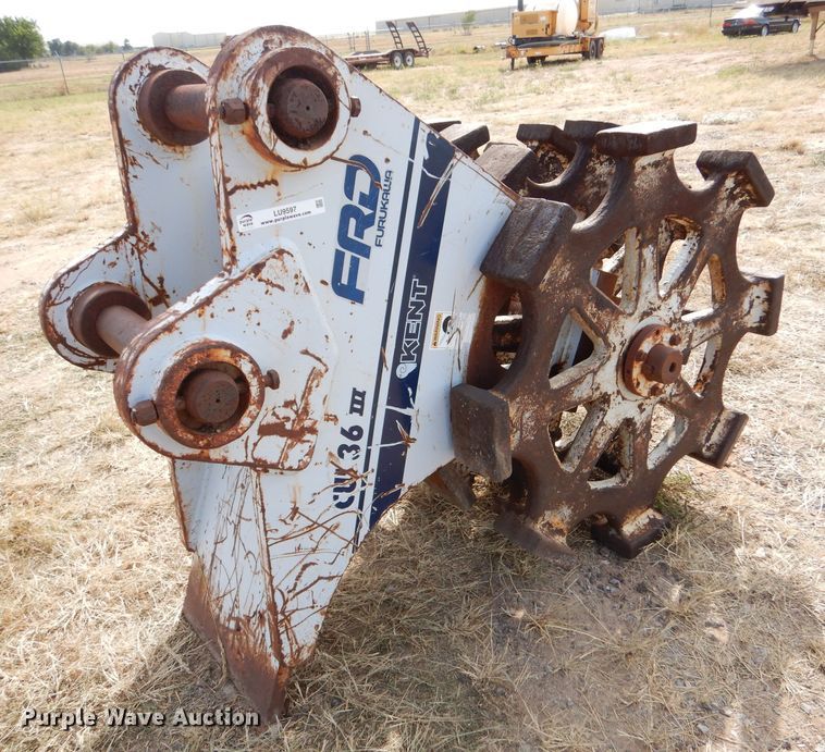 image for item LU9597 FRD Furukawa CW36 III  compaction wheel