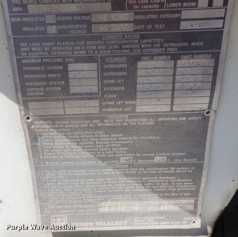 image for item MH9151 2009 International WorkStar 7400  digger derrick truck