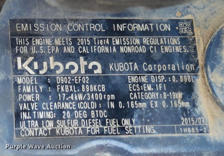 image for item MK9308 2015 Toro Dingo TX525  compact utility loader