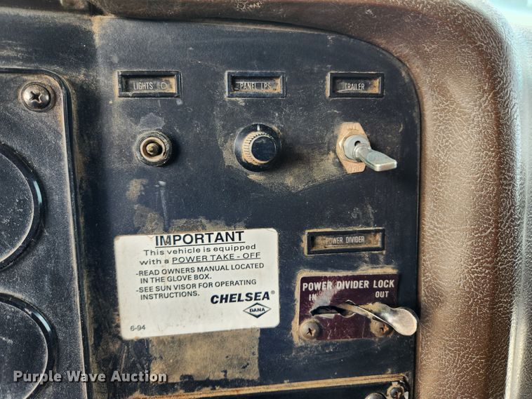 image for item MK9363 1991 International 9300  dump truck