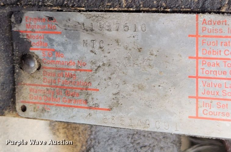 image for item MK9363 1991 International 9300  dump truck