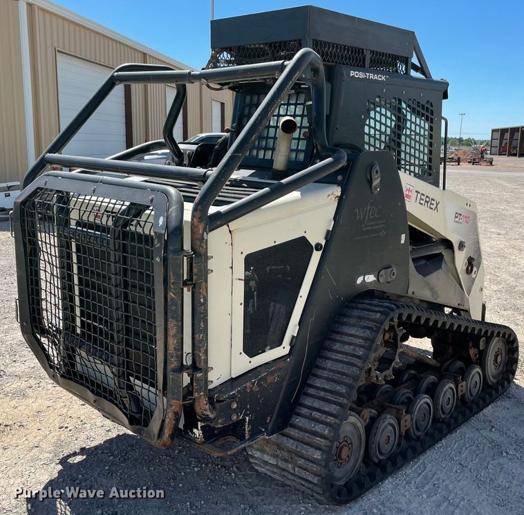 image for item MR9366 2014 Terex PT-110 Forestry  tracked skid steer loader