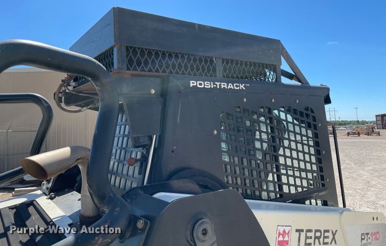 image for item MR9366 2014 Terex PT-110 Forestry  tracked skid steer loader