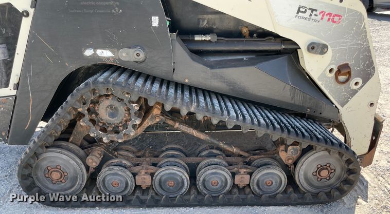 image for item MR9366 2014 Terex PT-110 Forestry  tracked skid steer loader