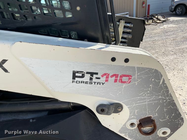 image for item MR9366 2014 Terex PT-110 Forestry  tracked skid steer loader