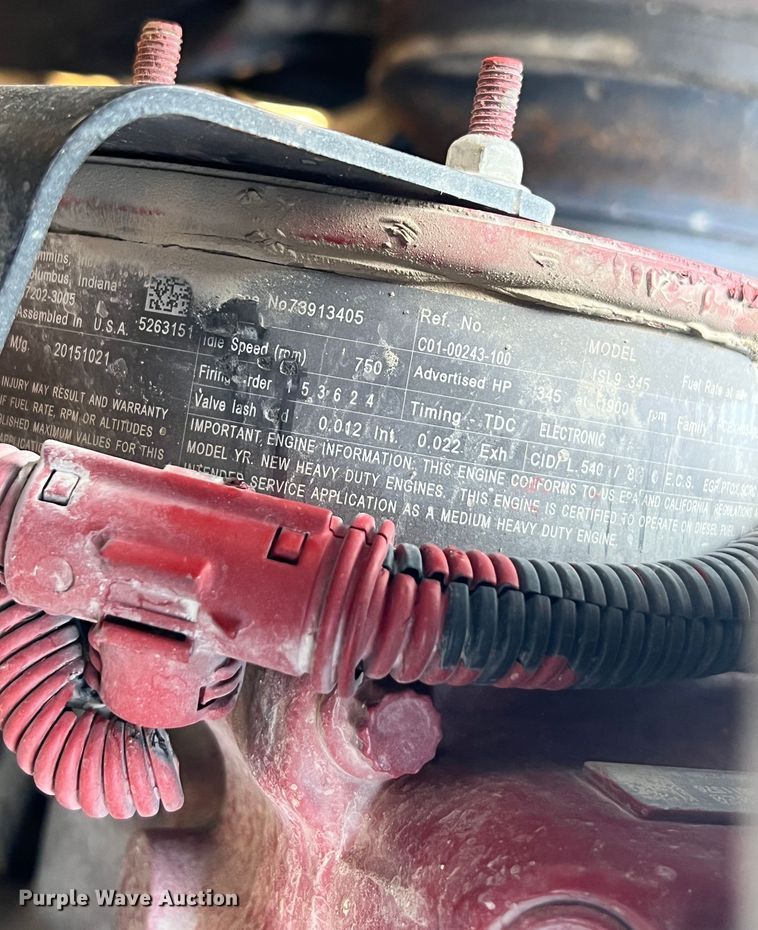 image for item MR9882 2016 Freightliner Business Class M2  digger derrick truck