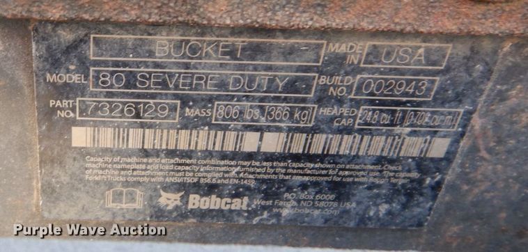 image for item MU9223 2020 Bobcat T76  tracked skid steer loader