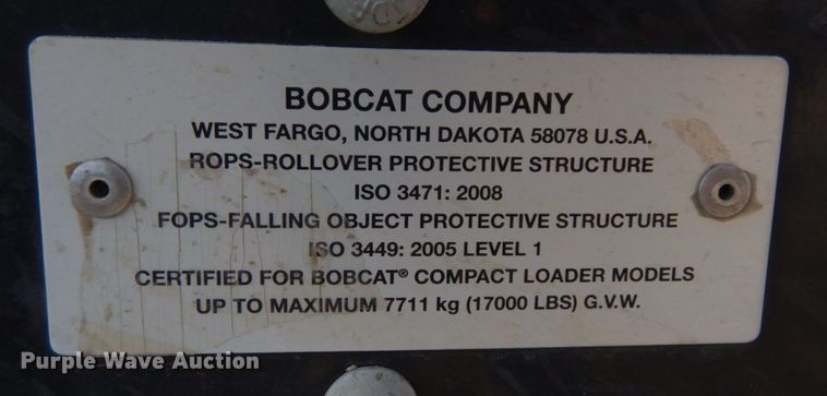 image for item MU9223 2020 Bobcat T76  tracked skid steer loader