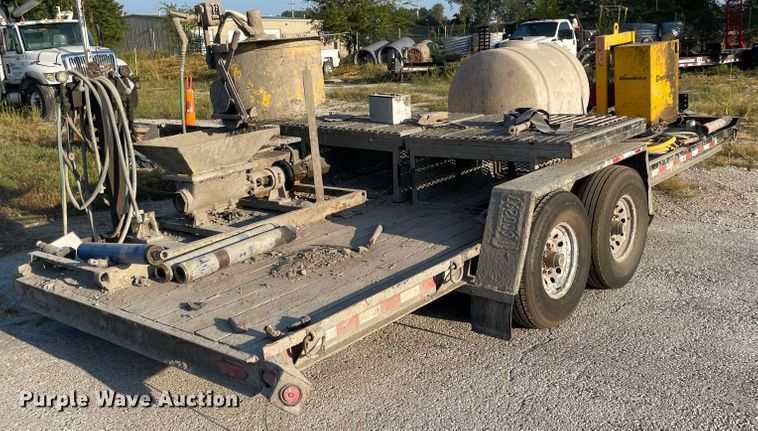 image for item MU9224 2012 Towmaster T-12D  grout trailer