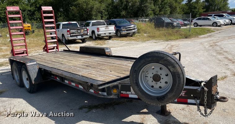 image for item MU9230 2018 Towmaster T-14D  equipment trailer