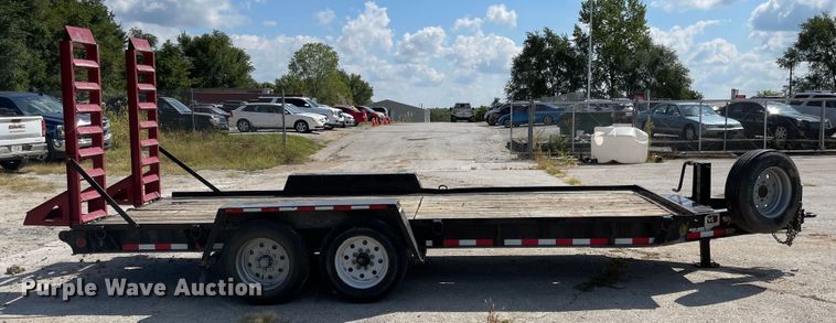 image for item MU9230 2018 Towmaster T-14D  equipment trailer