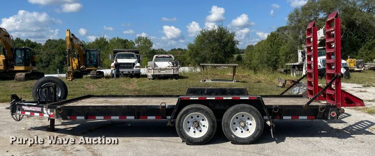 image for item MU9230 2018 Towmaster T-14D  equipment trailer