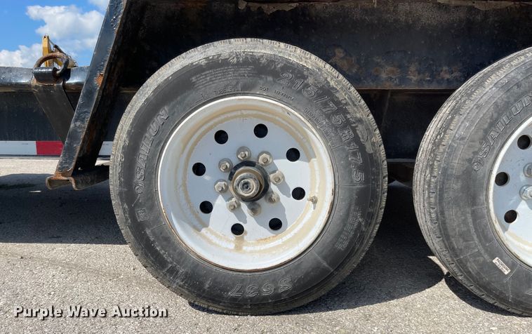 image for item MU9230 2018 Towmaster T-14D  equipment trailer