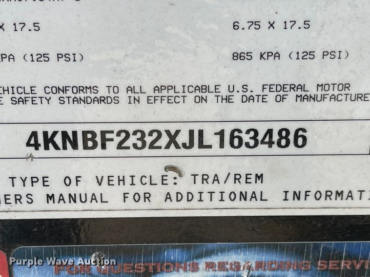 image for item MU9230 2018 Towmaster T-14D  equipment trailer