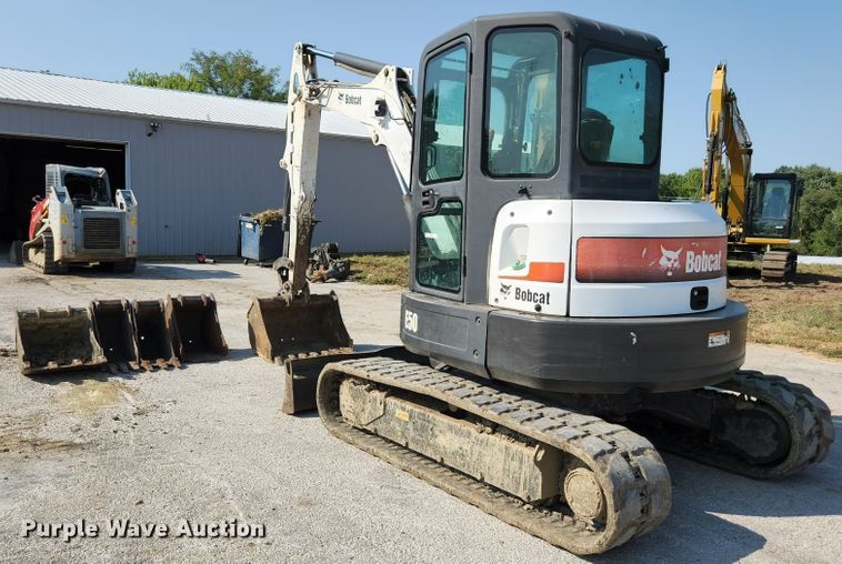 image for item MU9232 2011 Bobcat E50  mini excavator