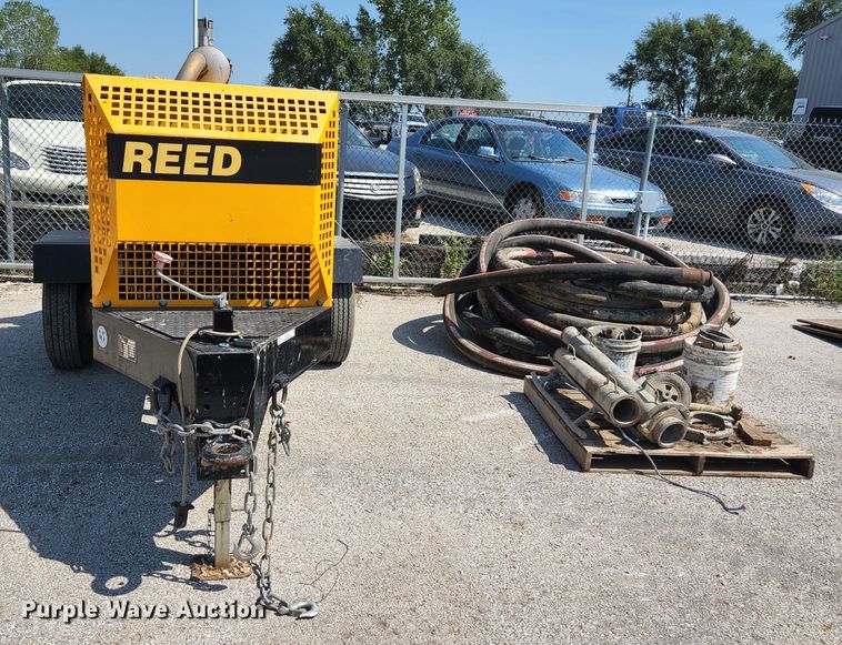 image for item MU9233 2017 Reed B50C  concrete pump trailer