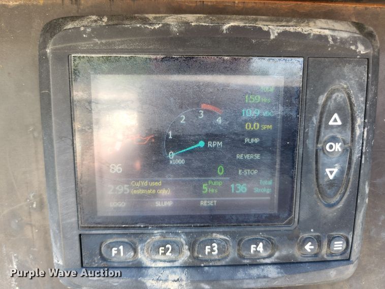 image for item MU9233 2017 Reed B50C  concrete pump trailer