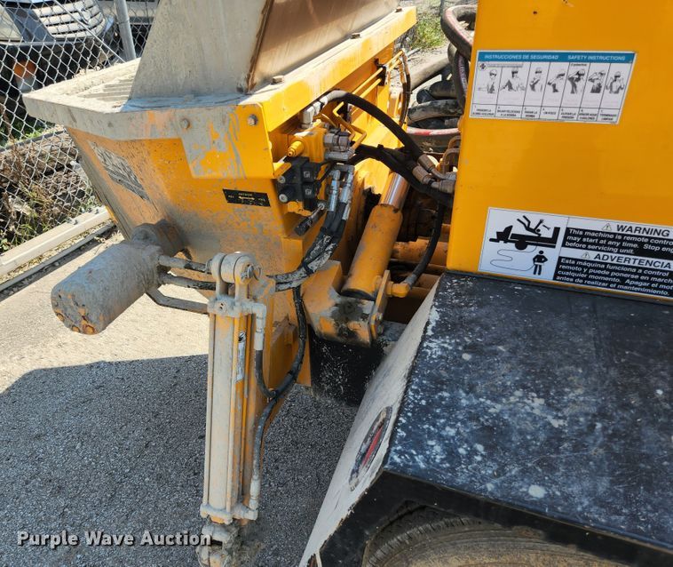 image for item MU9233 2017 Reed B50C  concrete pump trailer