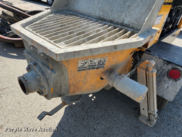 image for item MU9233 2017 Reed B50C  concrete pump trailer