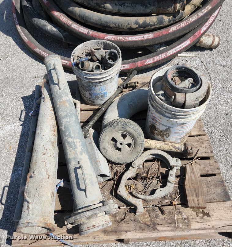 image for item MU9233 2017 Reed B50C  concrete pump trailer