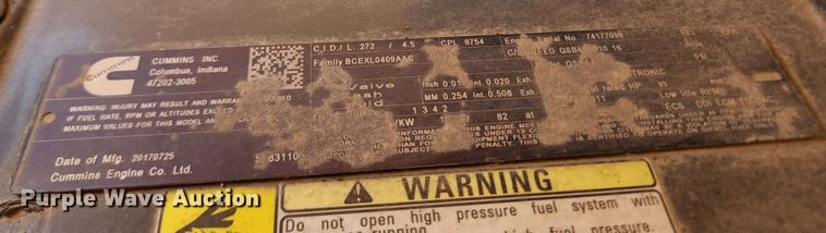 image for item MU9233 2017 Reed B50C  concrete pump trailer