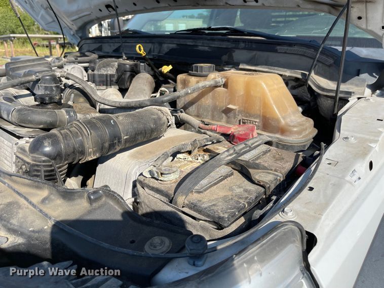 image for item MU9235 2012 Ford F550 Super Duty XL  flatbed truck