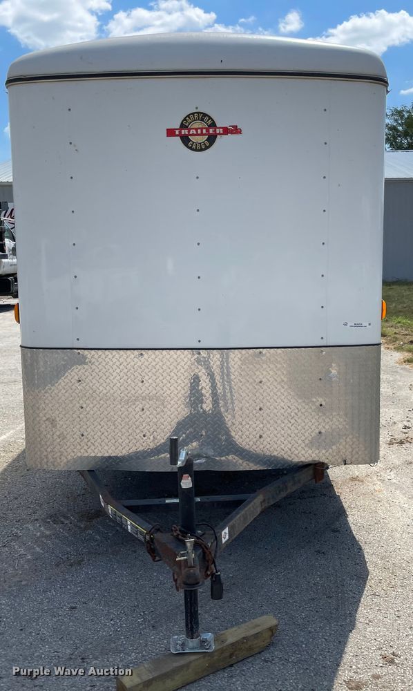 image for item MU9238 2012 Carry-On  enclosed cargo trailer