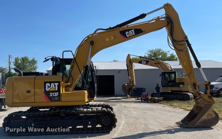image for item MU9246 2017 Caterpillar 313F L GC  excavator